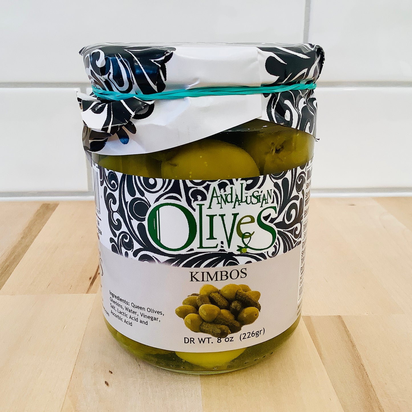 ANDALUSIAN Kimbos Olives and Gherkins